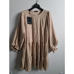 ASOS cute & comfy swing dress, Maternity, Plus, Tier Smock Dress Volume Sleeves